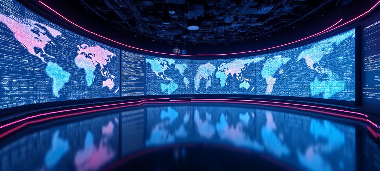 Command center dashboard showing real-time data integration monitoring